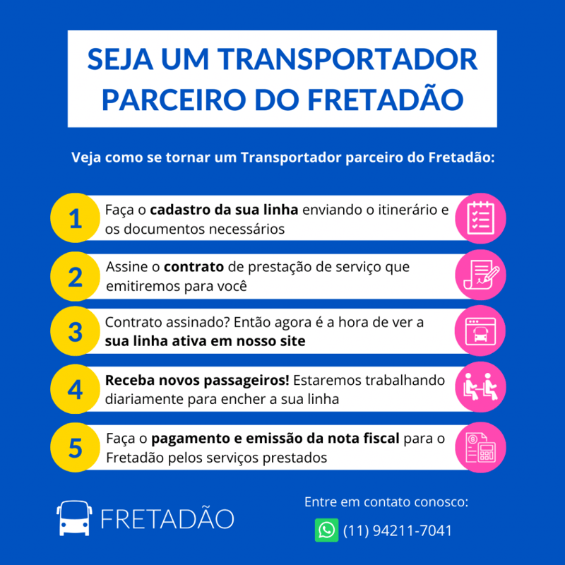 Como ser um Transportador parceiro do Fretadão