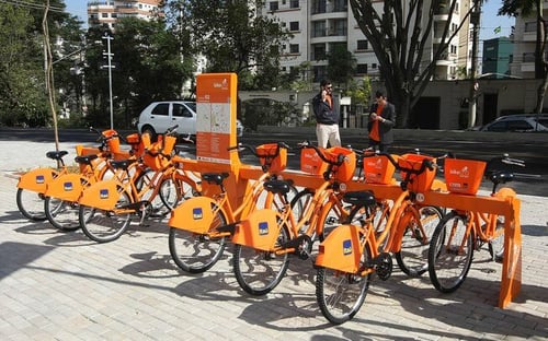 Estação de bicicletas