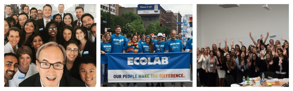 Empresa Ecolab - Fonte: Redes sociais da empresa